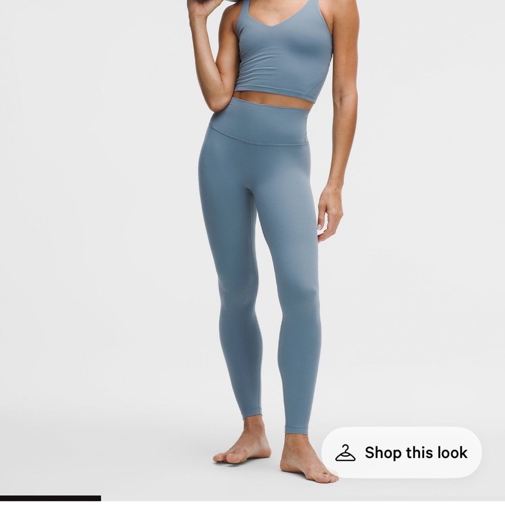 Lululemon Athletica Sky Blue Leggings